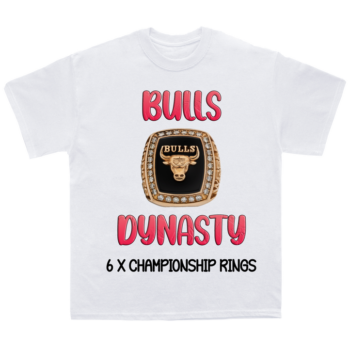 CHICAGO BULLS DYNASTY Oversize Fit T-Shirt