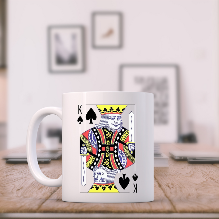 KING KRAL KART KUPA MUG (TEKLİ)