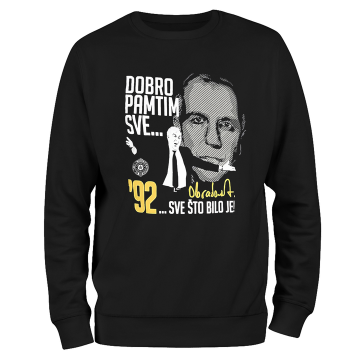 Željko Obradović Partizan Belgrade Regular Fit Sweatshirt