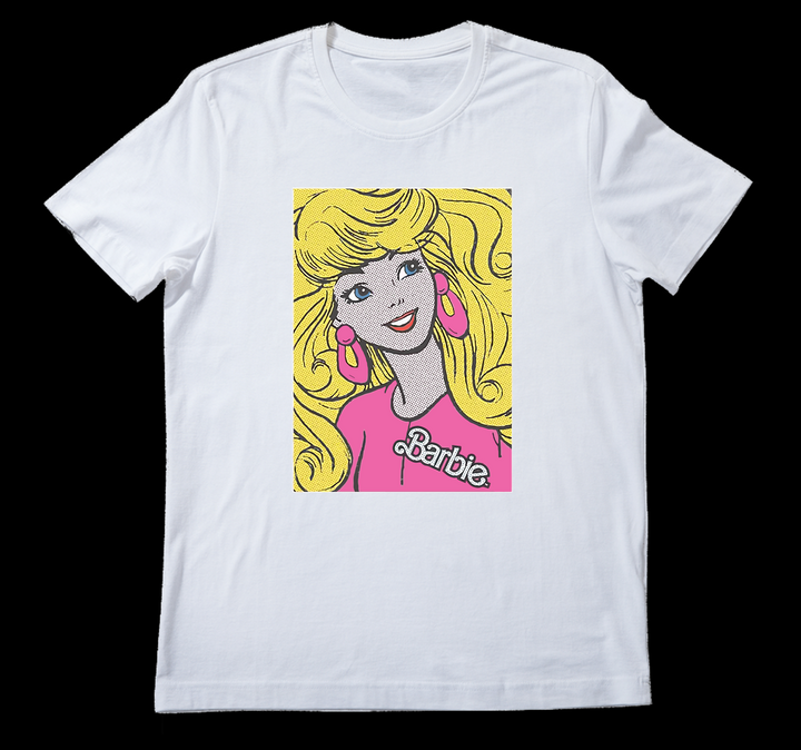 BARBIE Oversize %100 Baskılı Kısa Kollu T-Shirt