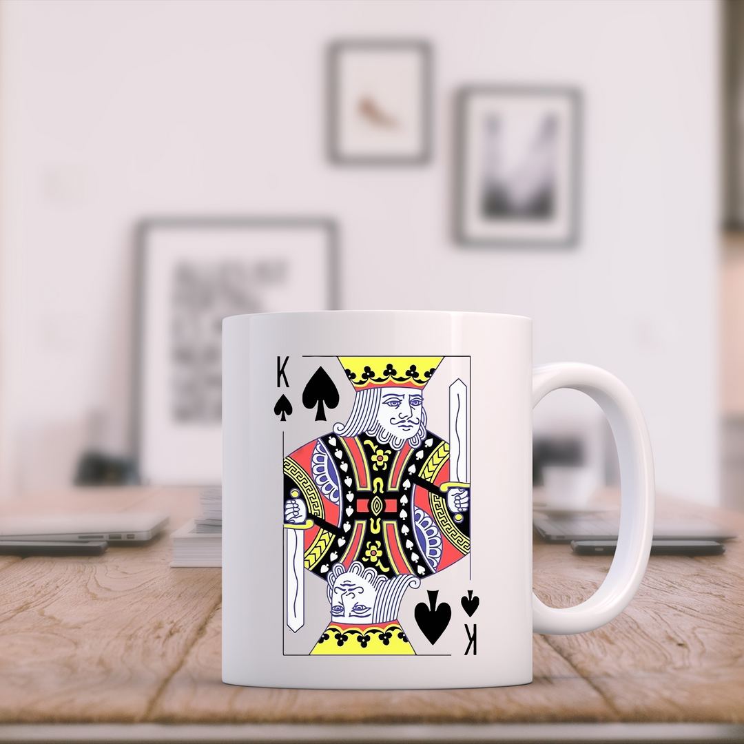 KING KRAL KART KUPA MUG (TEKLİ)