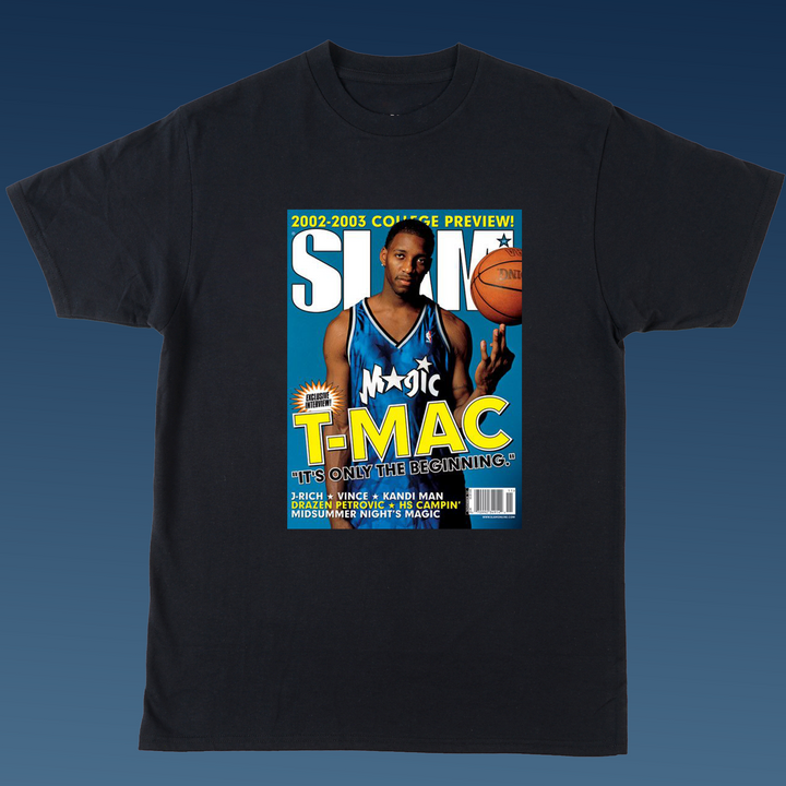 TMAC TRACY MCGRADY Oversize %100 Baskılı Kısa Kollu T-Shirt