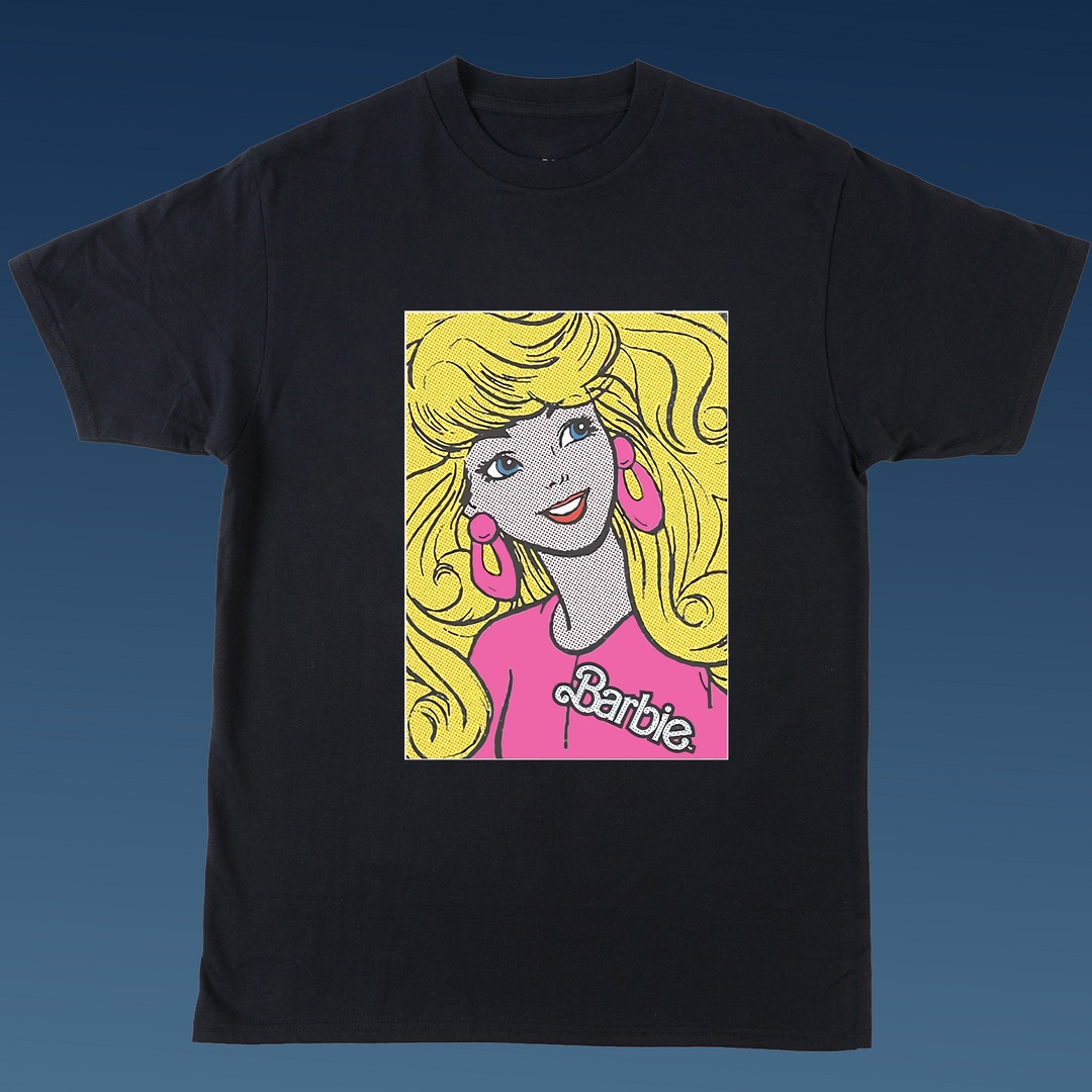 BARBIE Oversize %100 Baskılı Kısa Kollu T-Shirt