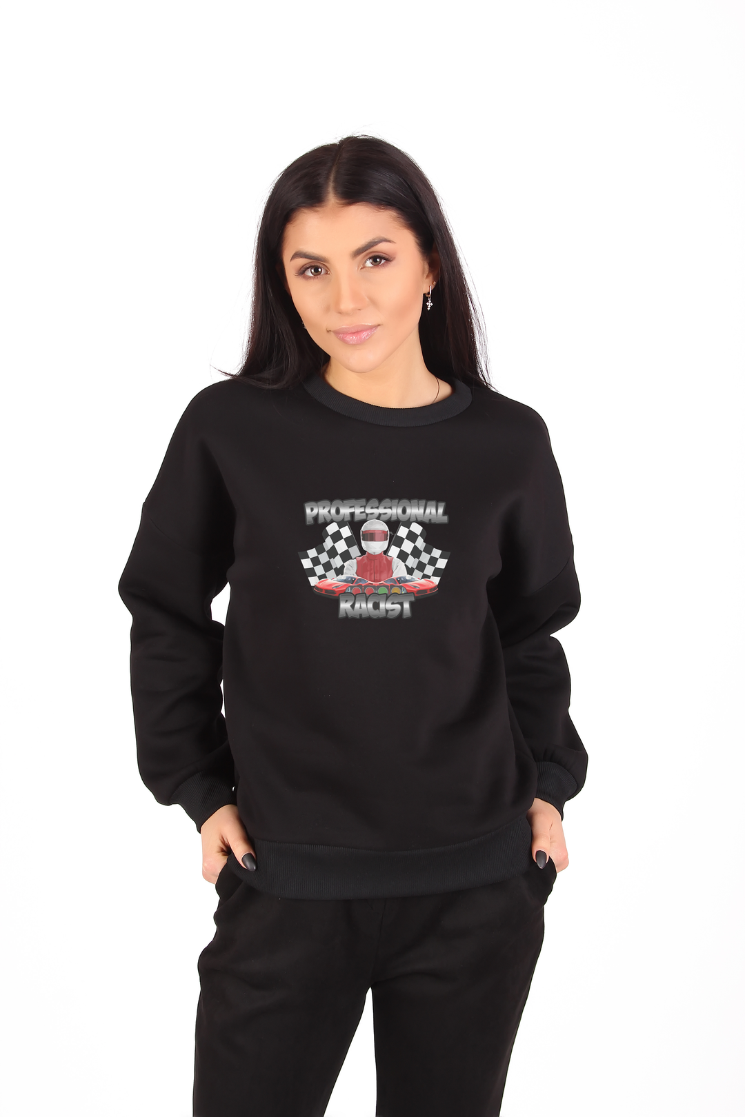 FORMULA 1 PROFESSIONAL RACIST Relax Fit Sweatshirt F1