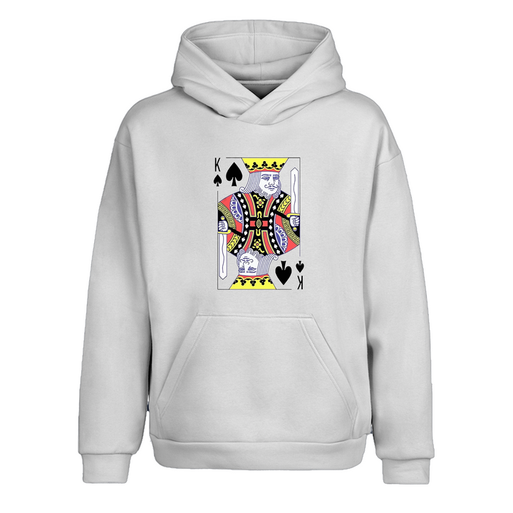 KING KRAL KART Oversize Hoodie Kapüşonlu Sweatshirt