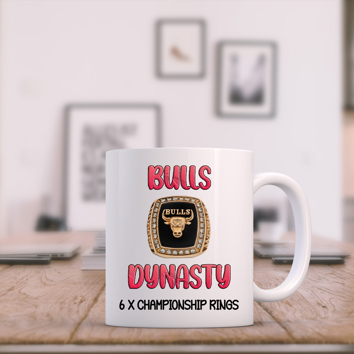 CHICAGO BULLS DYNASTY KUPA MUG (TEKLİ)