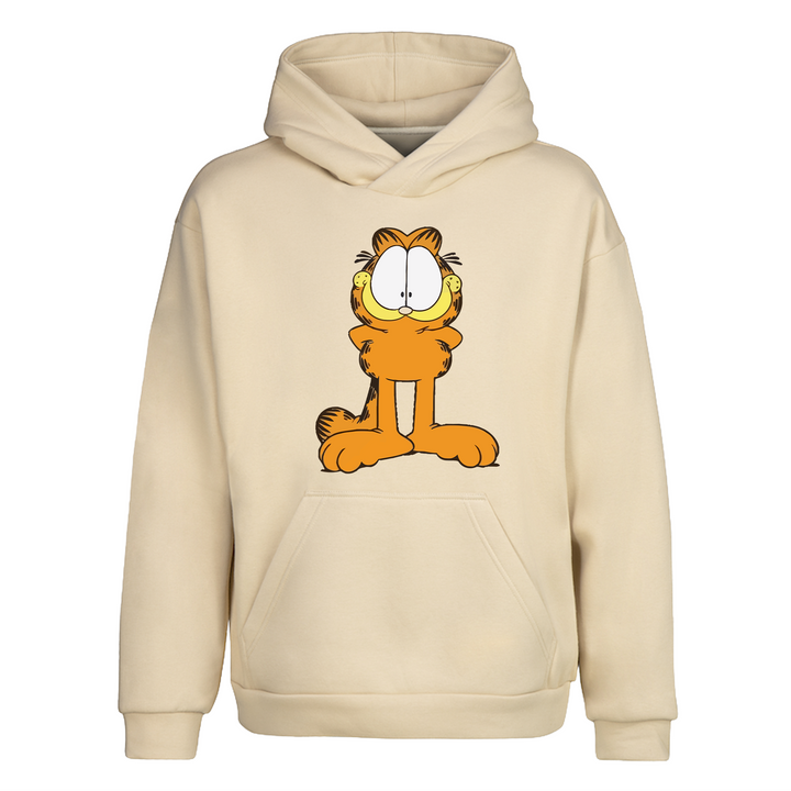 GARFIELD Oversize Hoodie Kapüşonlu Sweatshirt