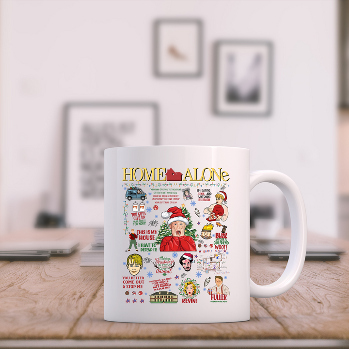 Christmas Home Alone Noel KUPA MUG (TEKLİ)