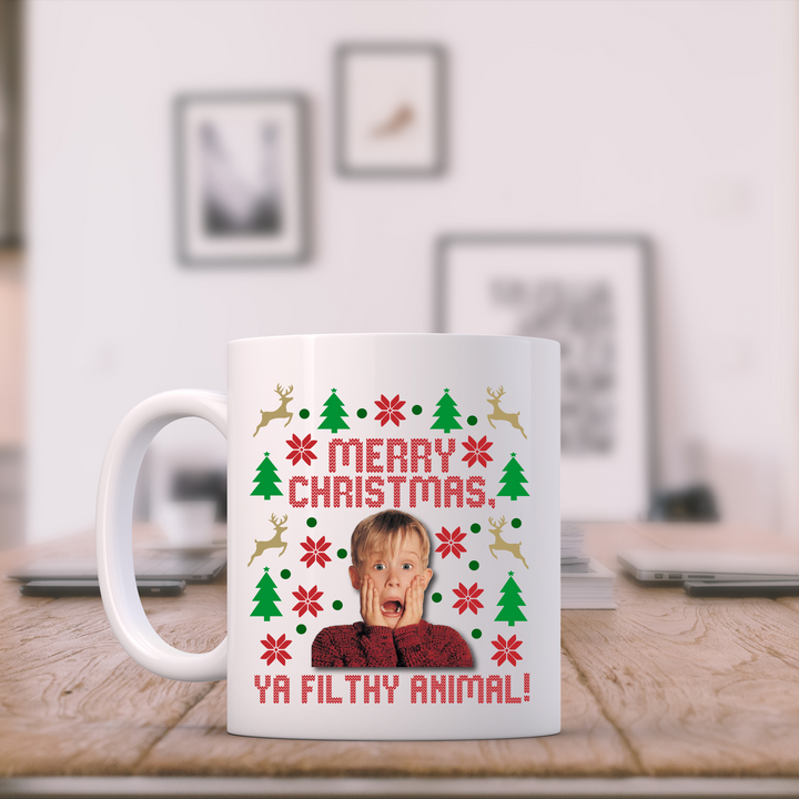 Christmas Home Alone Noel KUPA MUG (TEKLİ)