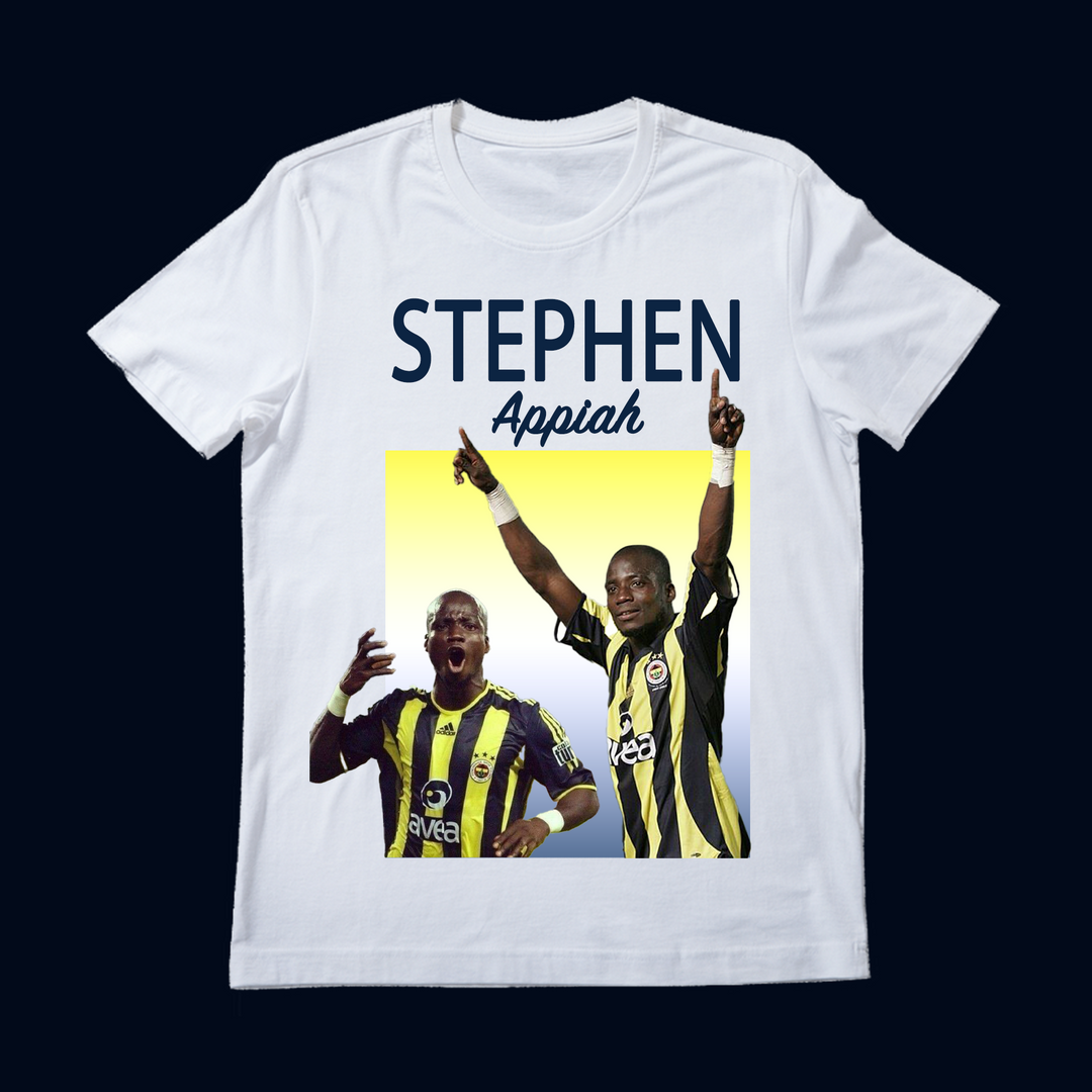 STEPHEN APPIAH Oversize %100 Baskılı Kısa Kollu T-Shirt