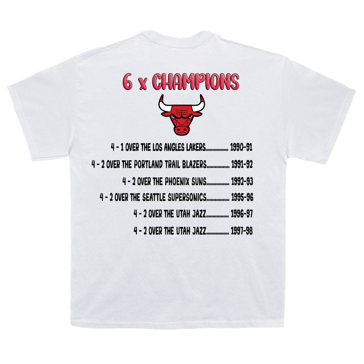 CHICAGO BULLS DYNASTY Oversize Fit T-Shirt