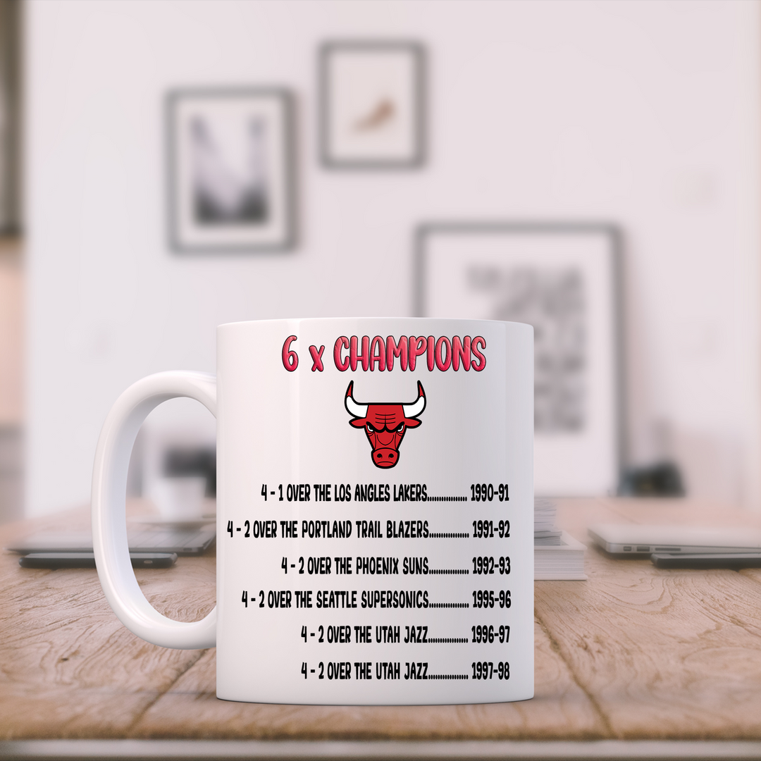 CHICAGO BULLS DYNASTY KUPA MUG (TEKLİ)