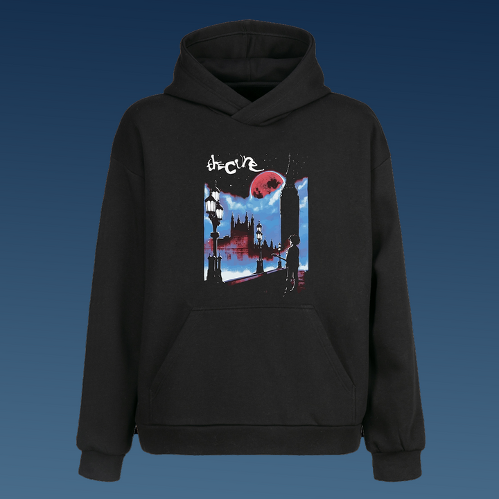 THE CURE Oversize Hoodie Kapüşonlu Sweatshirt