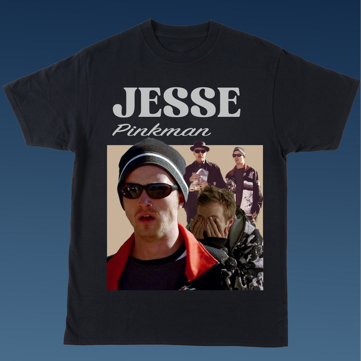 JESSE PINKMAN Breaking Bad Siyah Oversize Kısa Kollu T-Shirt