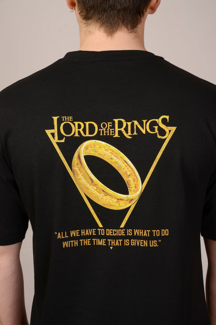 Oversize Lord Of The Rings Yüzüklerin Efendisi T-Shirt