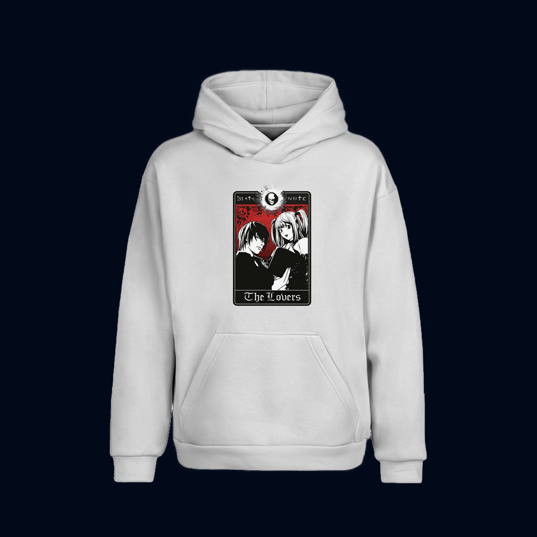 DEATH NOTE Anime Oversize Hoodie Kapüşonlu Sweatshirt