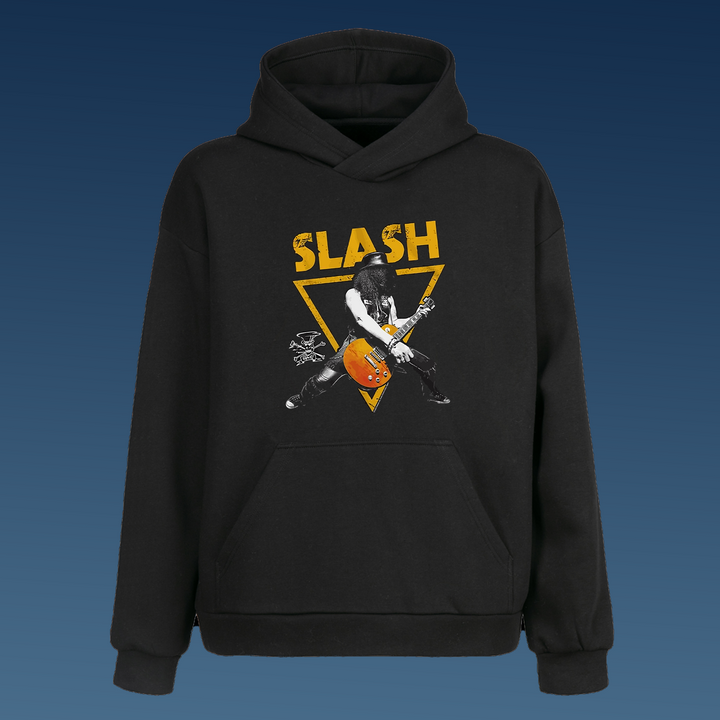 SLASH Oversize Hoodie Kapüşonlu Sweatshirt