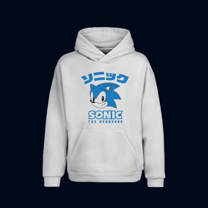 SONIC Oversize Hoodie Kapüşonlu Sweatshirt