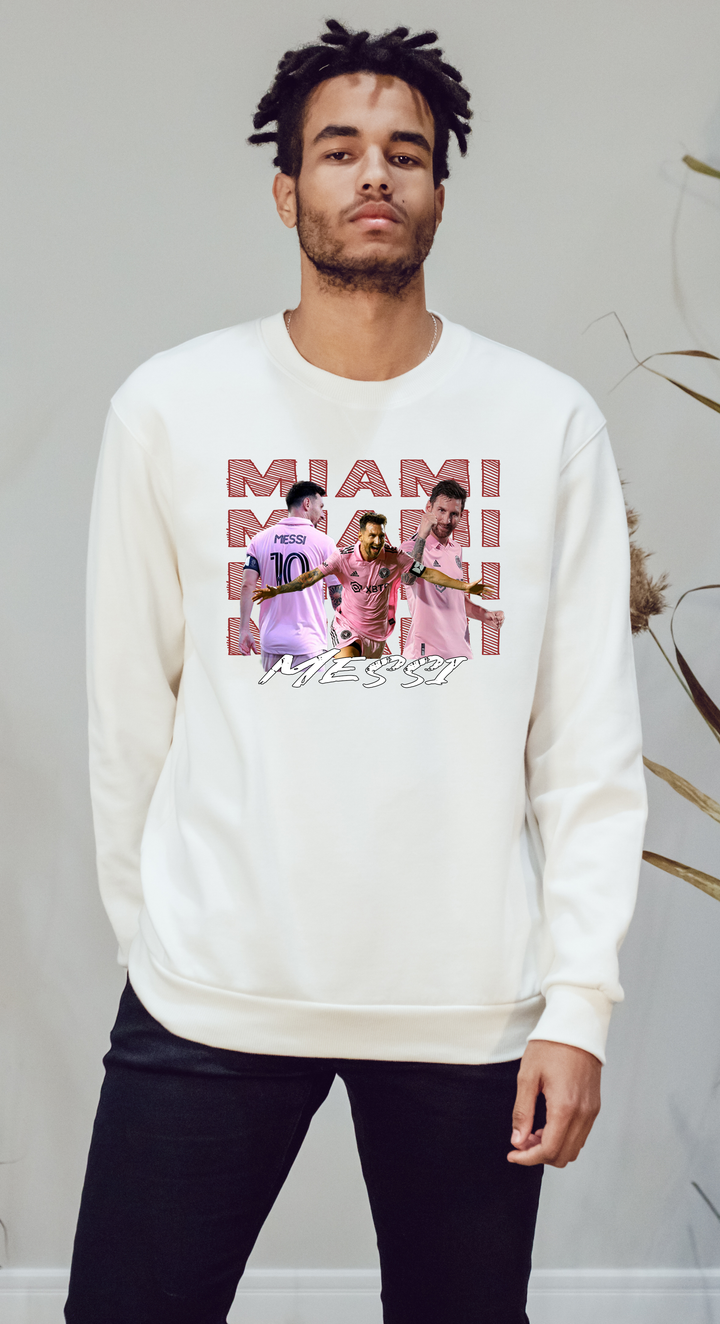 LIONEL MESSI MIAMI Relax Fit Sweatshirt