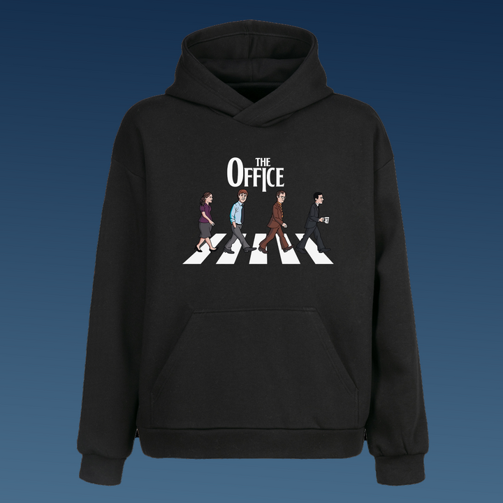 THE OFFICE Oversize Hoodie Kapüşonlu Sweatshirt