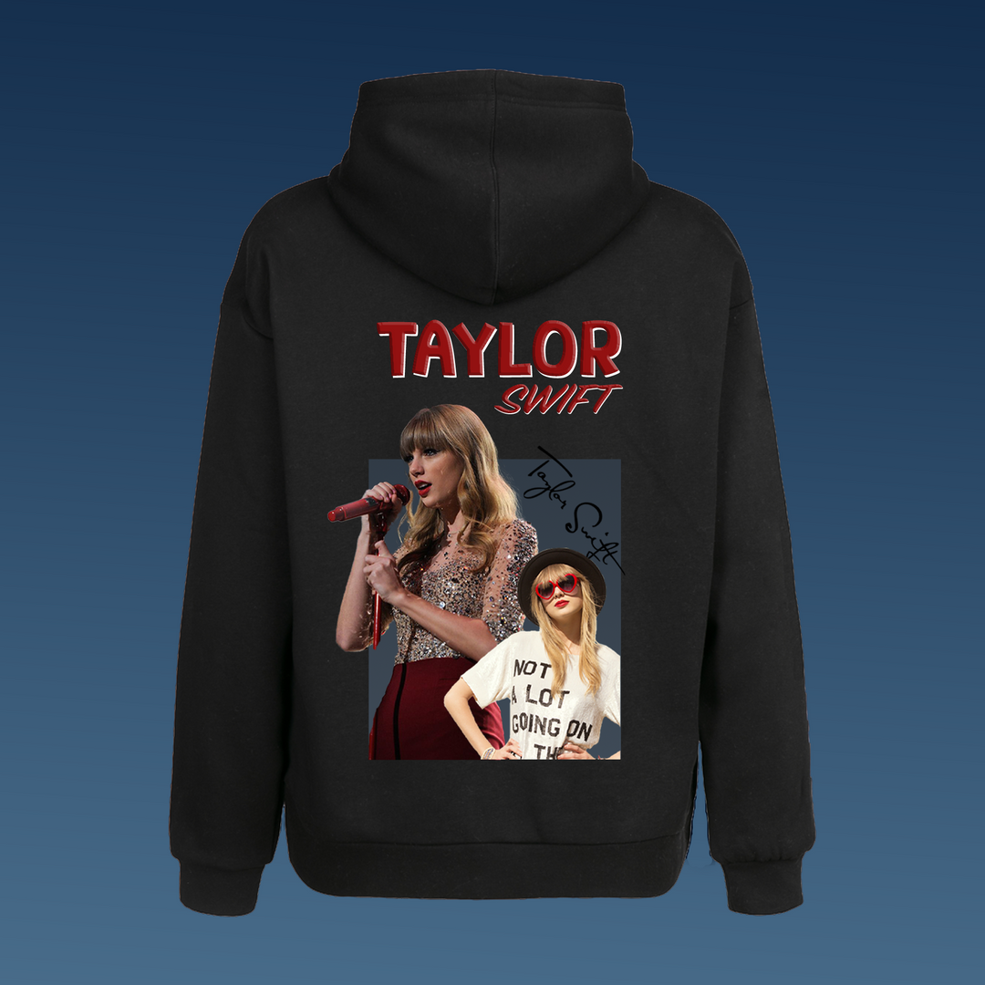 TAYLOR SWIFT Oversize Kapüşonlu Hoodie