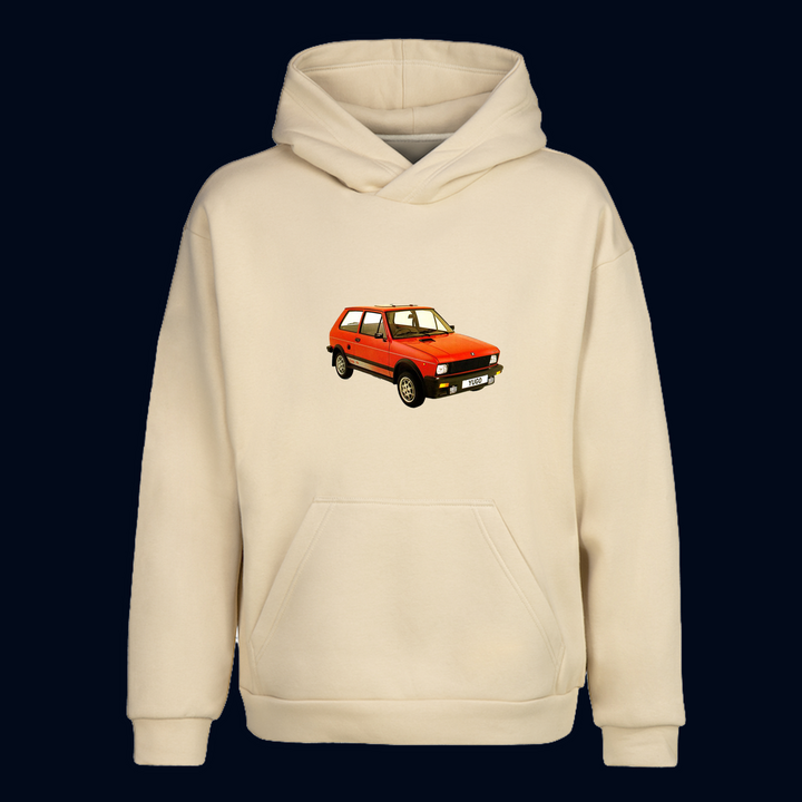 YUGO BALKAN Oversize Hoodie Kapüşonlu Sweatshirt