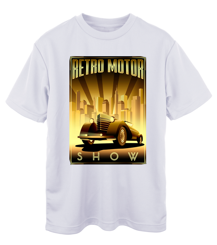 Oversize Retro Motor T-Shirt