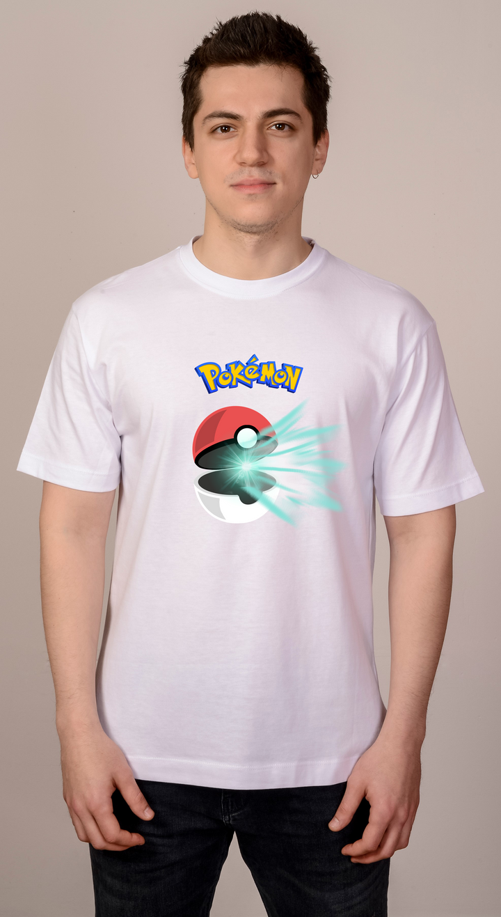 Oversize Pokemon Pika Pika T-Shirt