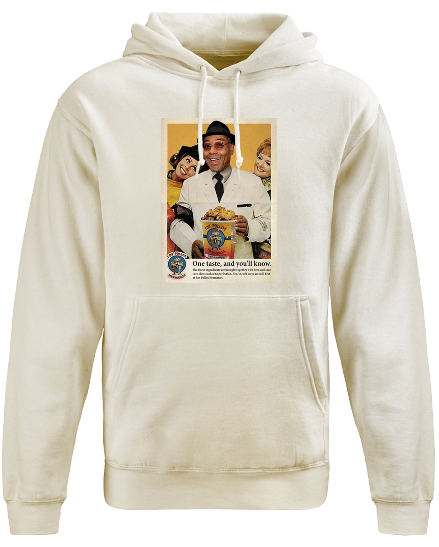 Oversize Los Pollos Kapüşonlu Hoodie Sweatshirt