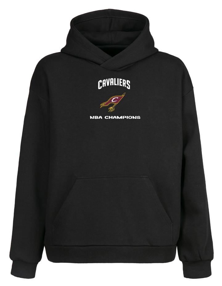 Relax Fit Cleveland Cavaliers Kapüşonlu Hoodie Sweatshirt