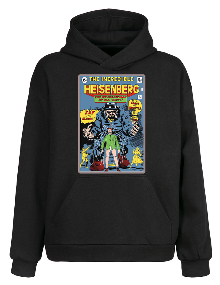 Oversize Heisenberg Kapüşonlu Hoodie Sweatshirt