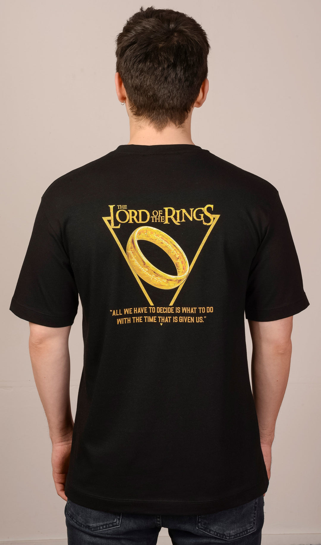 Oversize Lord Of The Rings Yüzüklerin Efendisi T-Shirt