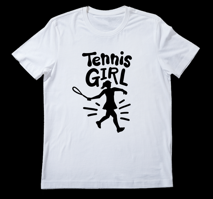 Beyaz oversize Fit Tennis Tenis T-Shirt