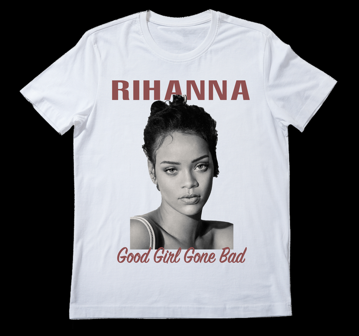 RIHANNA Beyaz Oversize T-Shirt