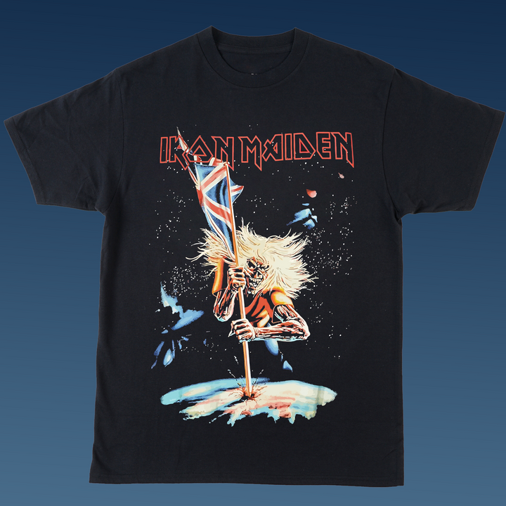 IRON MAIDEN Siyah Oversize T-Shirt