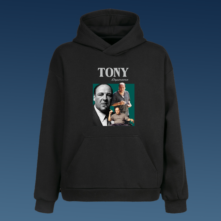 Tony Soprano The Sopranos Oversize Hoodie Kapüşonlu Sweatshirt