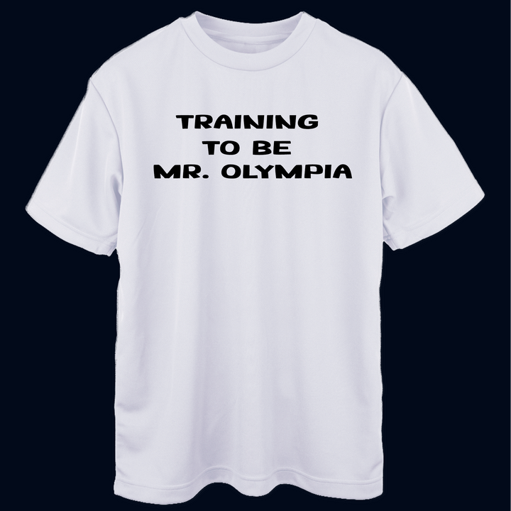 MR OLYMPIA Beyaz Oversize T-Shirt