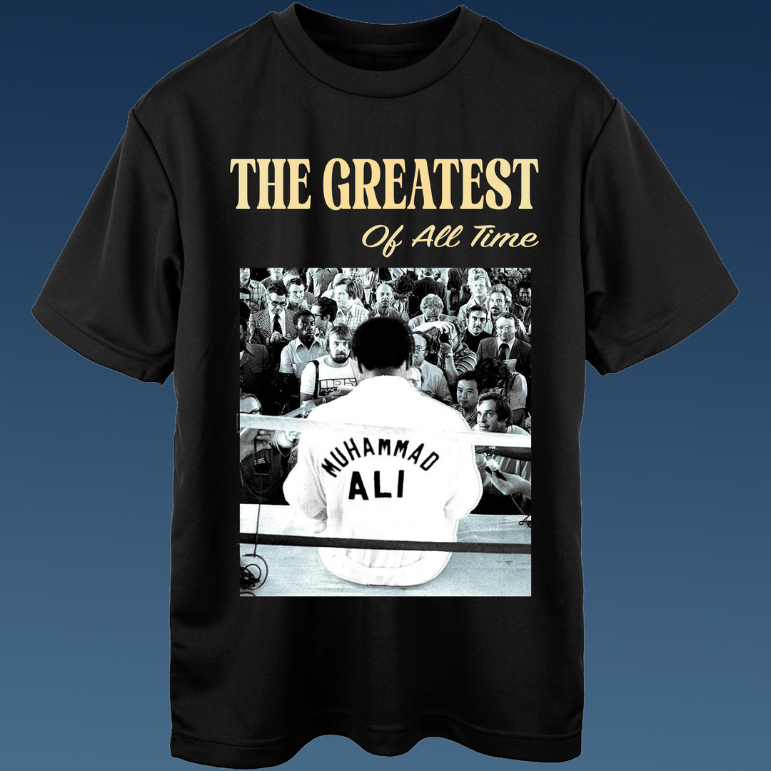 MUHAMMAD ALI Siyah Oversize T-Shirt