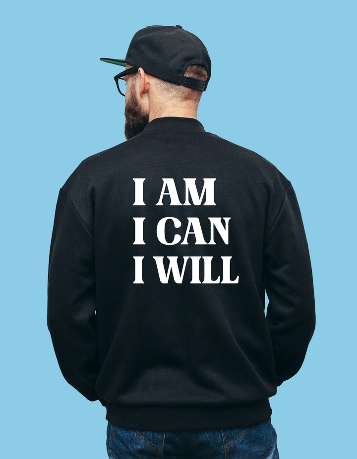 I AM I CAN I WILL Relax Fit Sweatshirt