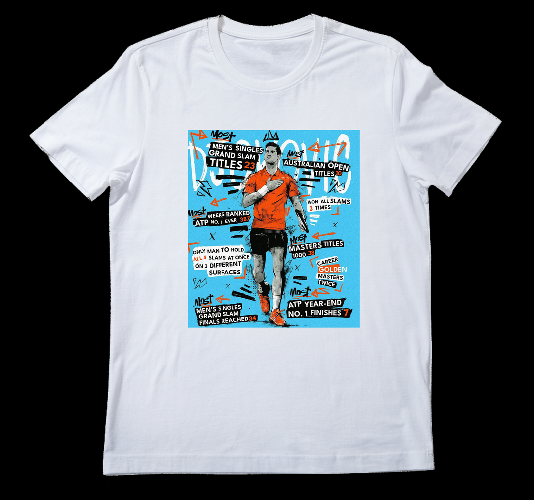 NOVAK DJOKOVIC Tennis Oversize T-Shirt