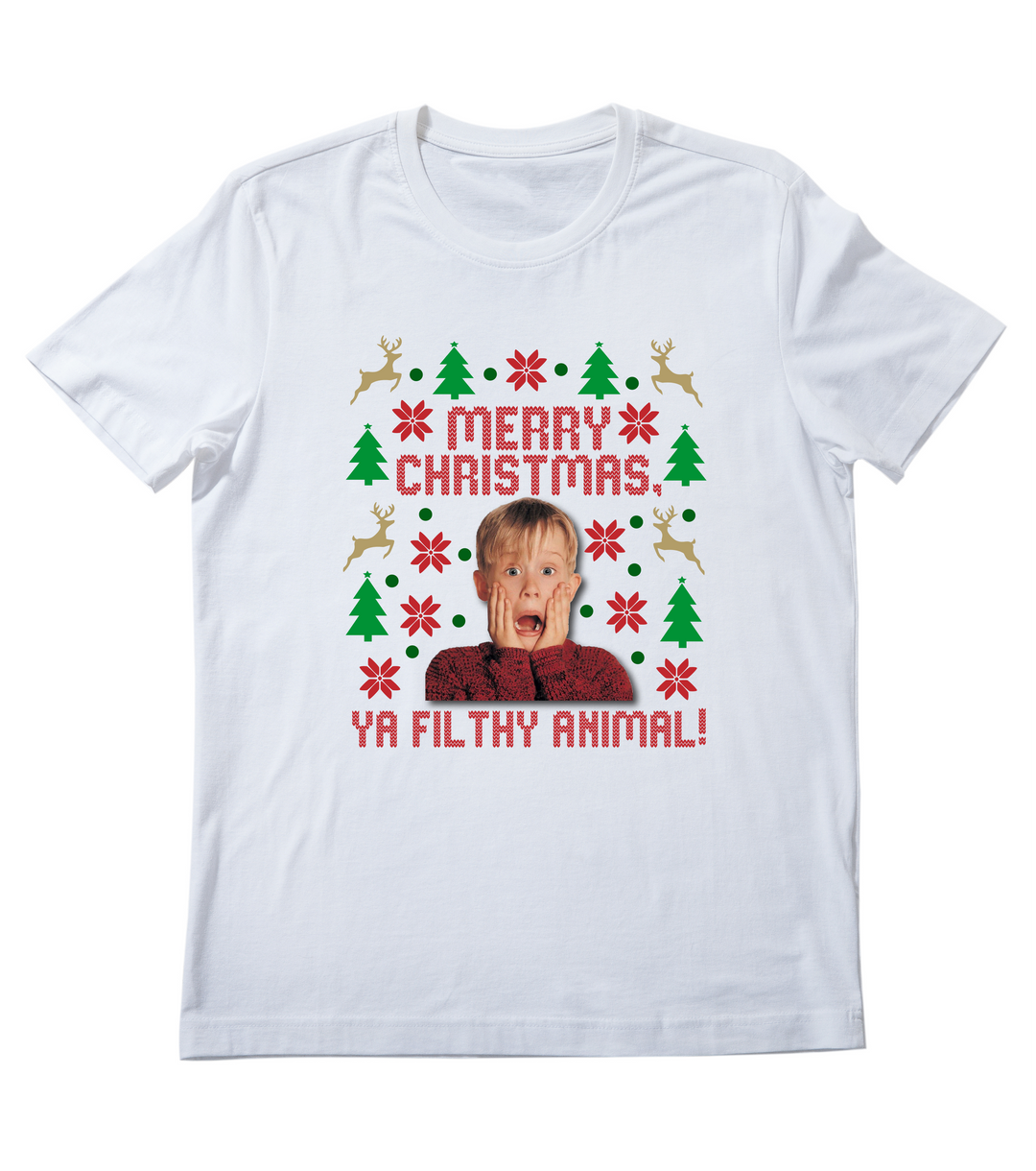 oversize Fit Christmas Noel Yeni Yıl T-Shirt