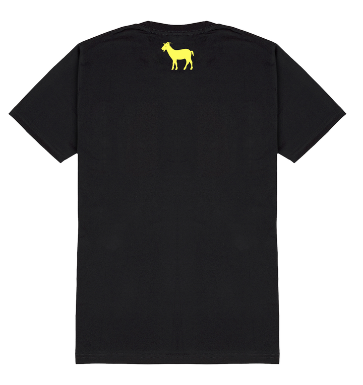 Siyah oversize Fit Enner Valencia GOAT T-Shirt