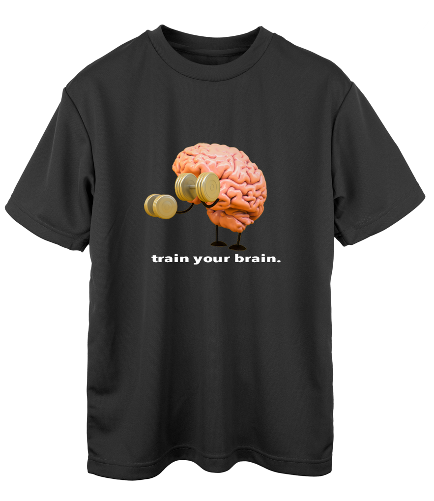 Siyah Oversize Brain Beyin T-Shirt