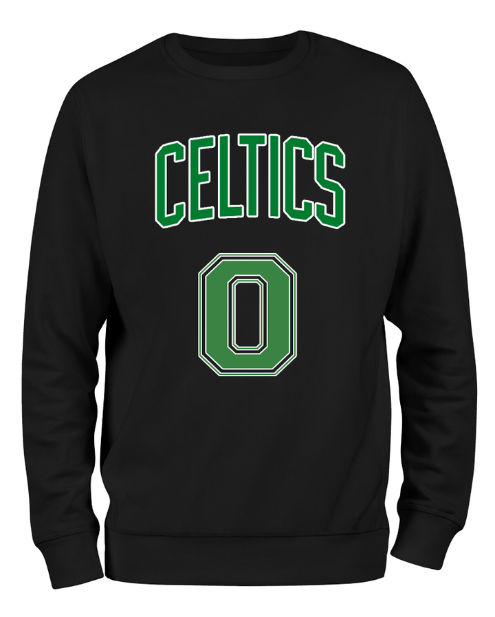 Siyah oversize Fit Boston Celtics Sweatshirt