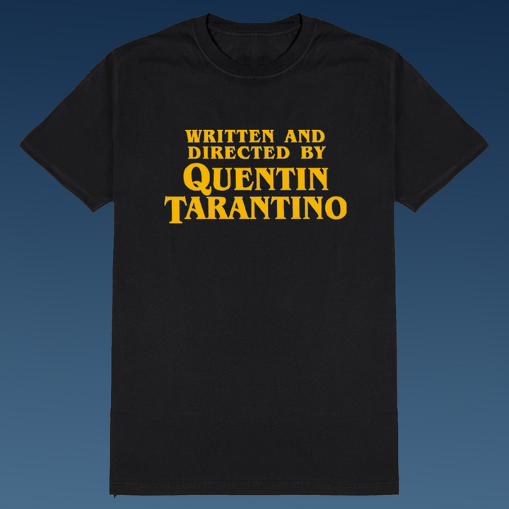 QUENTIN TARANTINO Siyah oversize Fit T-Shirt